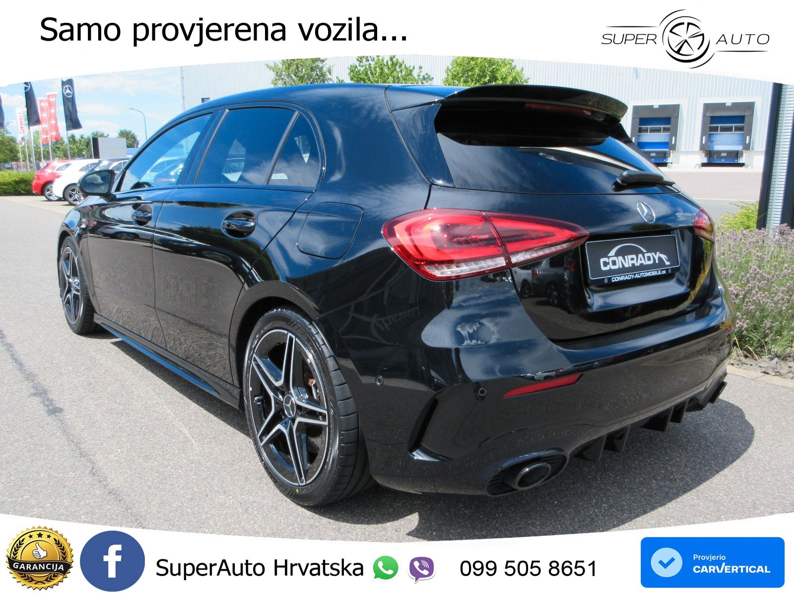 Mercedes-Benz AMG A 35 4MATIC AMG SPEEDSHIFT DCT LED+GR SJED+ACC