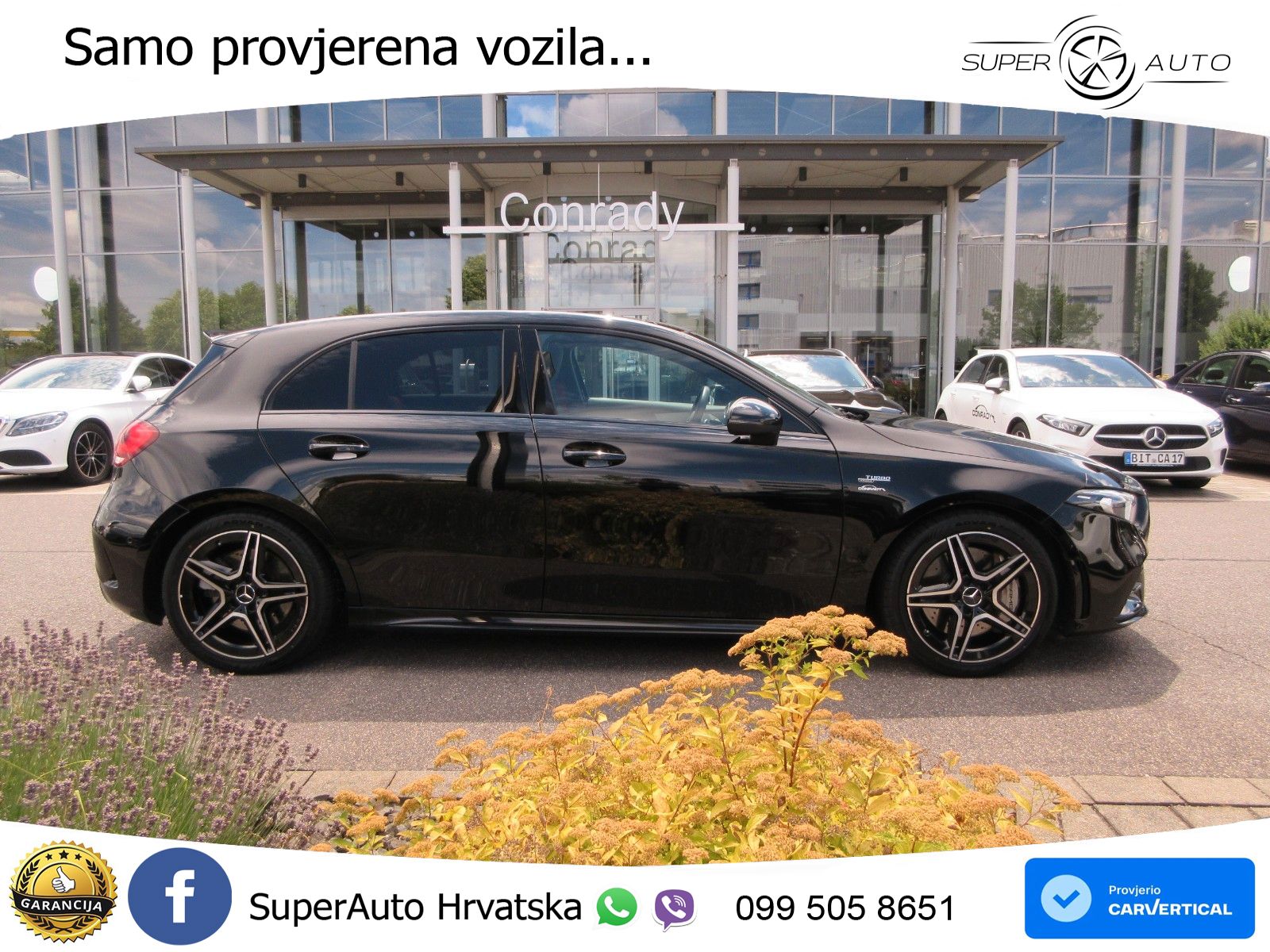 Mercedes-Benz AMG A 35 4MATIC AMG SPEEDSHIFT DCT LED+GR SJED+ACC