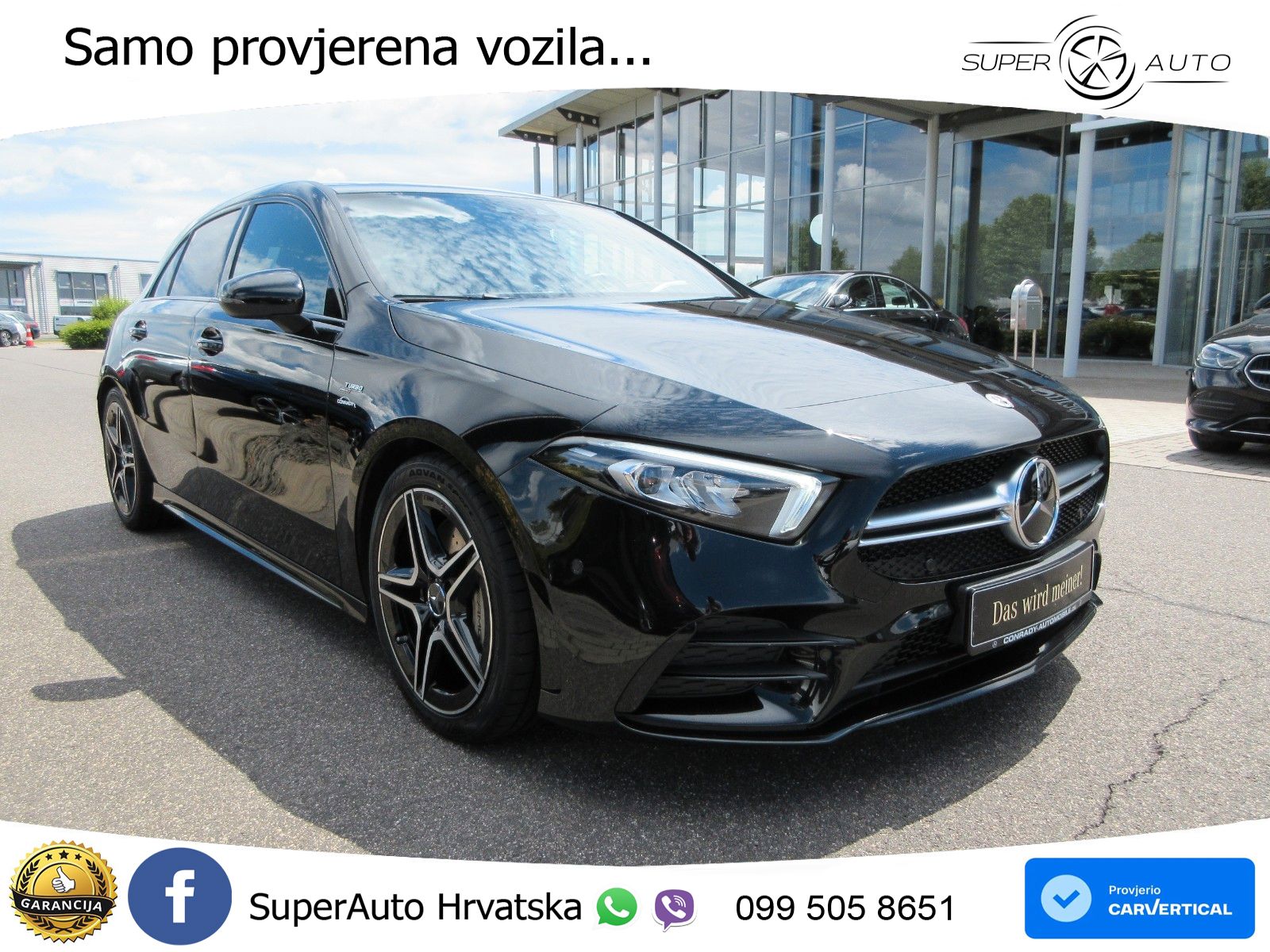 Mercedes-Benz AMG A 35 4MATIC AMG SPEEDSHIFT DCT LED+GR SJED+ACC