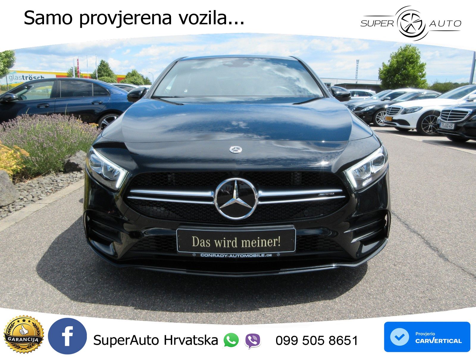 Mercedes-Benz AMG A 35 4MATIC AMG SPEEDSHIFT DCT LED+GR SJED+ACC