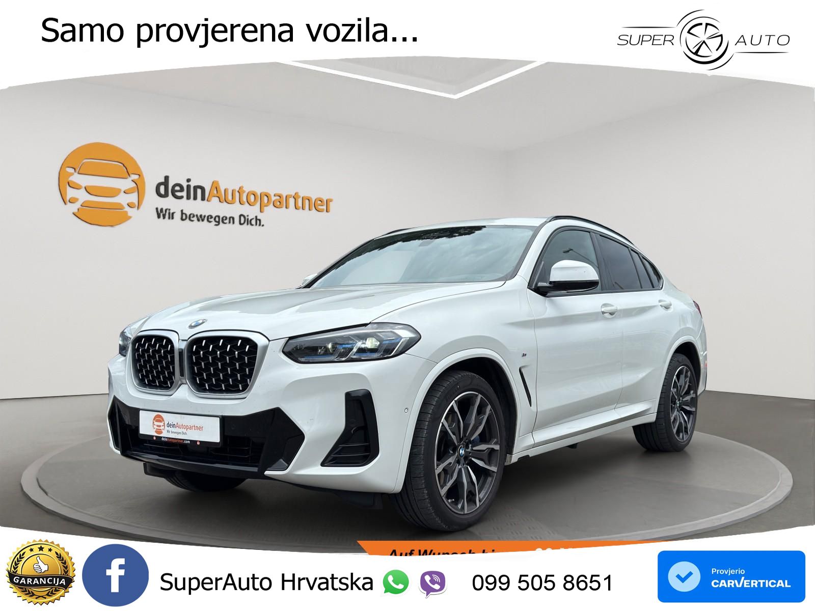 BMW X4 30d (286 KS) xDrive Steptronic M Sport LED+GR SJED+ACC