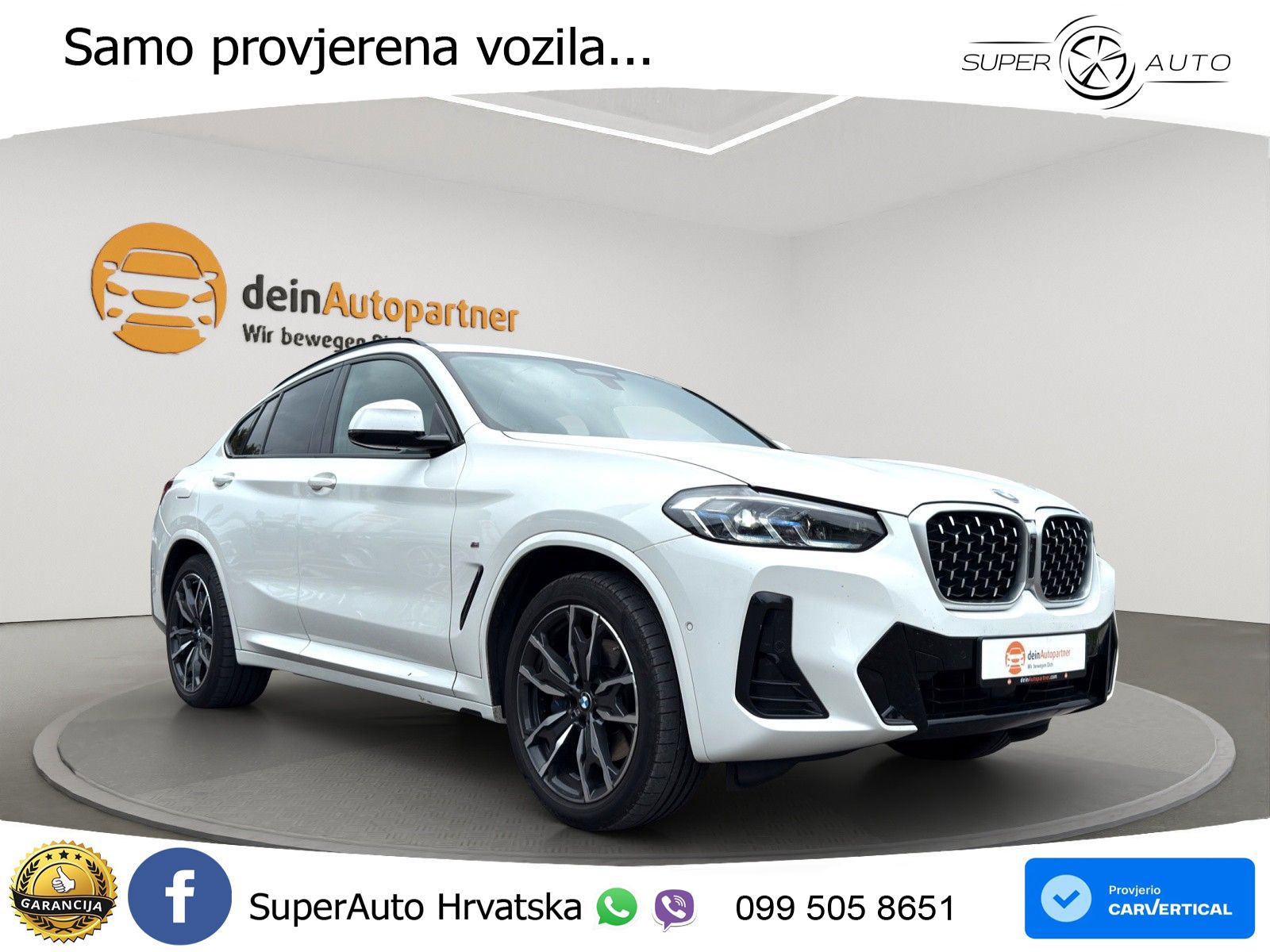 BMW X4 30d (286 KS) xDrive Steptronic M Sport LED+GR SJED+ACC