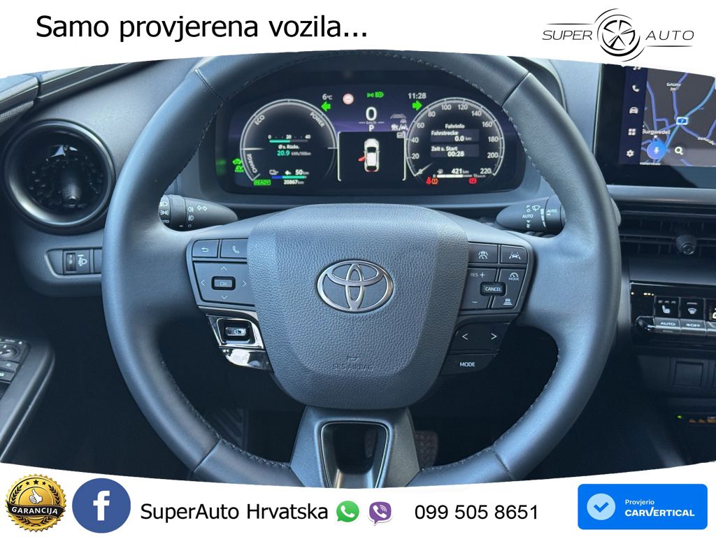 Toyota C-HR 2.0 (223 KS) PHEV e-CVT Teamplayer LED+GR SJED+ACC