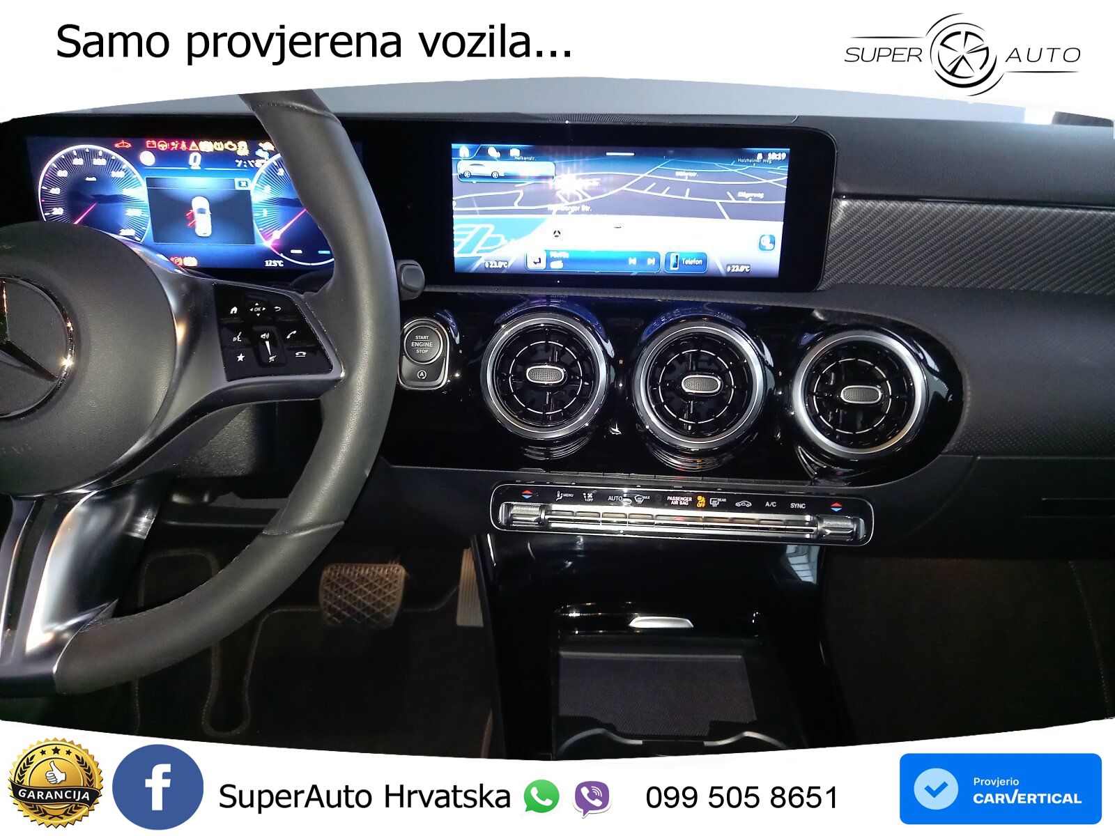 Mercedes-Benz A 180 7G-DCT LED+GR SJED+ACC