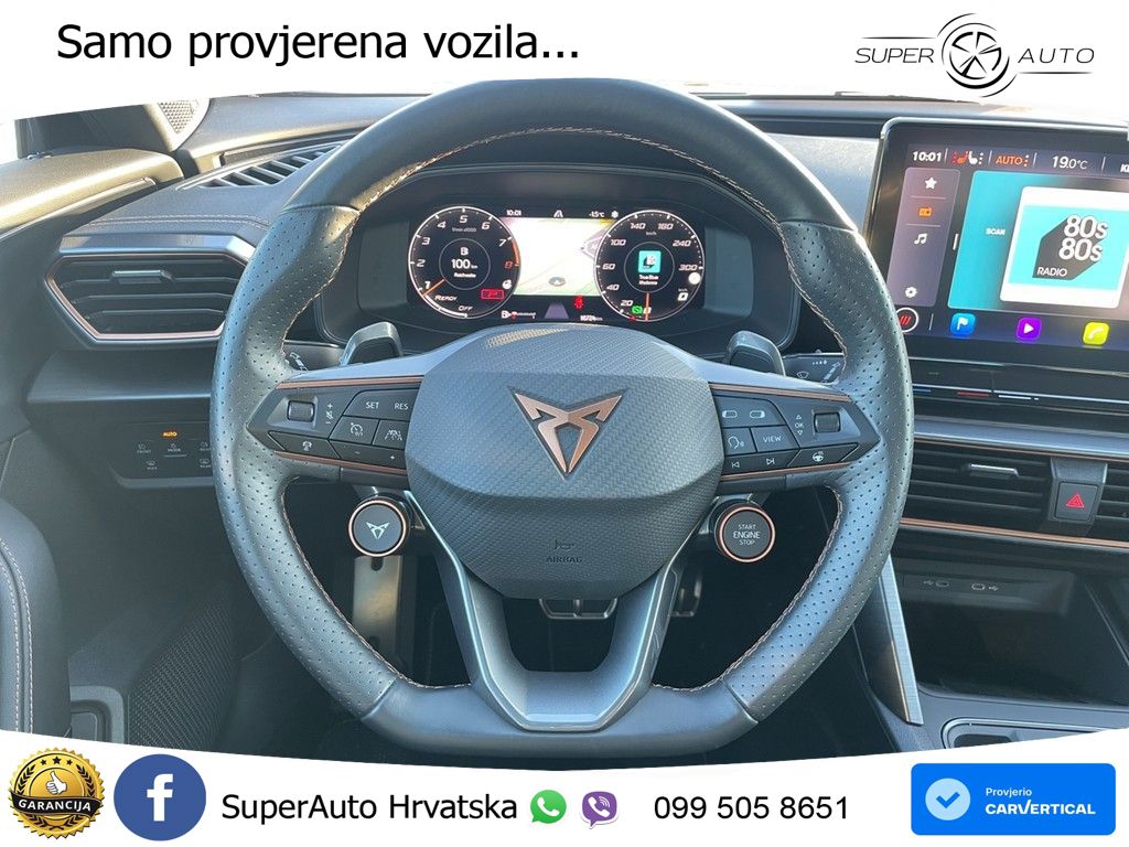 Cupra Formentor VZ5 2.5 TSI (390 KS) 4Drive DSG LED+GR SJED+ACC