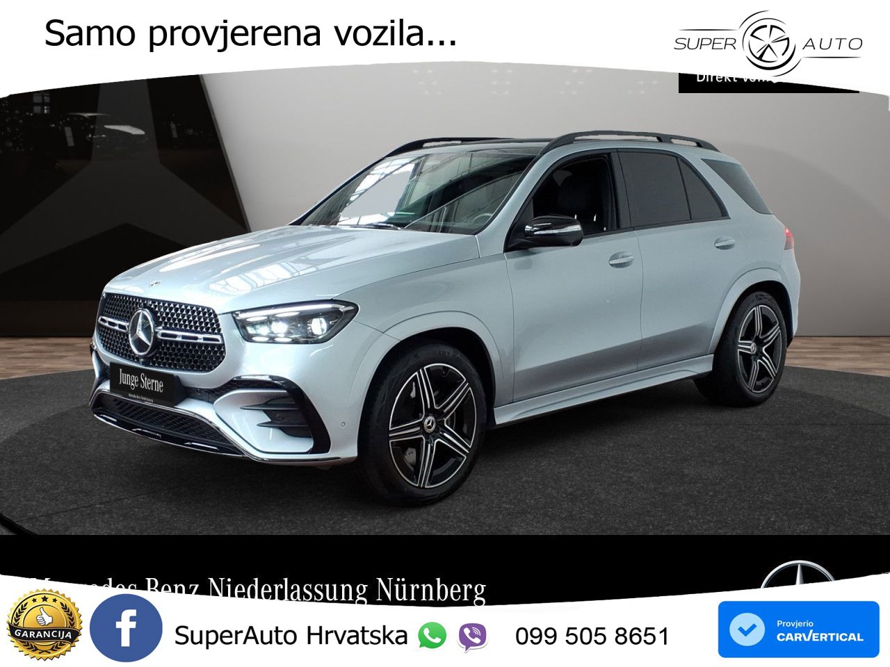 Mercedes GLE 450d (367 KS) EQ Boost 4MATIC 9G-TRONIC AMG ACC+HEAD+4xGR SJED+360+PANO