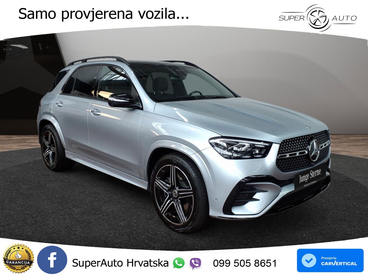 Mercedes GLE 450d (367 KS) EQ Boost 4MATIC 9G-TRONIC AMG ACC+HEAD+4xGR SJED+360+PANO