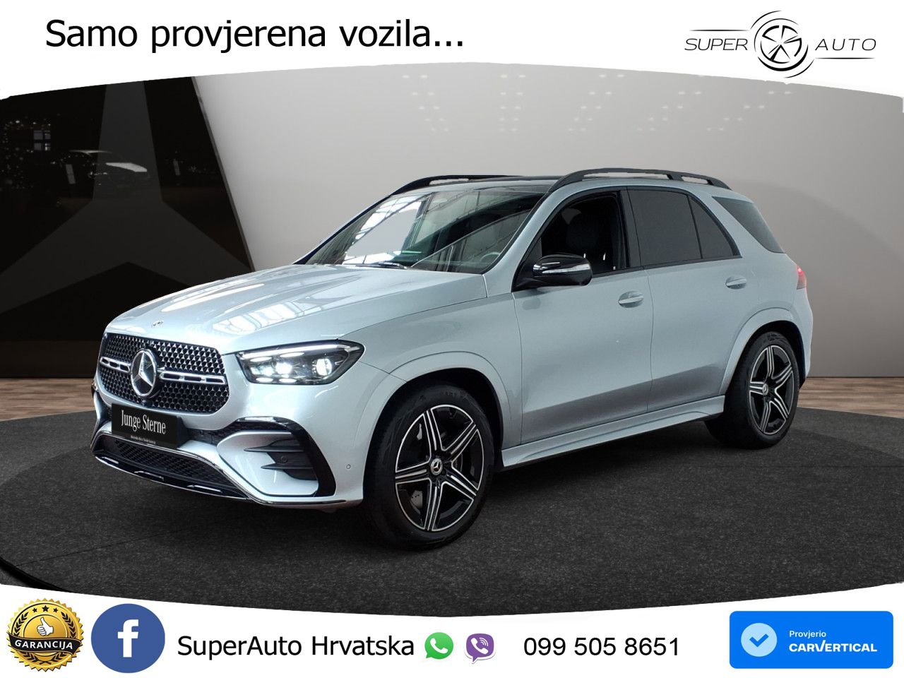 Mercedes GLE 450d (367 KS) EQ Boost 4MATIC 9G-TRONIC AMG ACC+HEAD+4xGR SJED+360+PANO