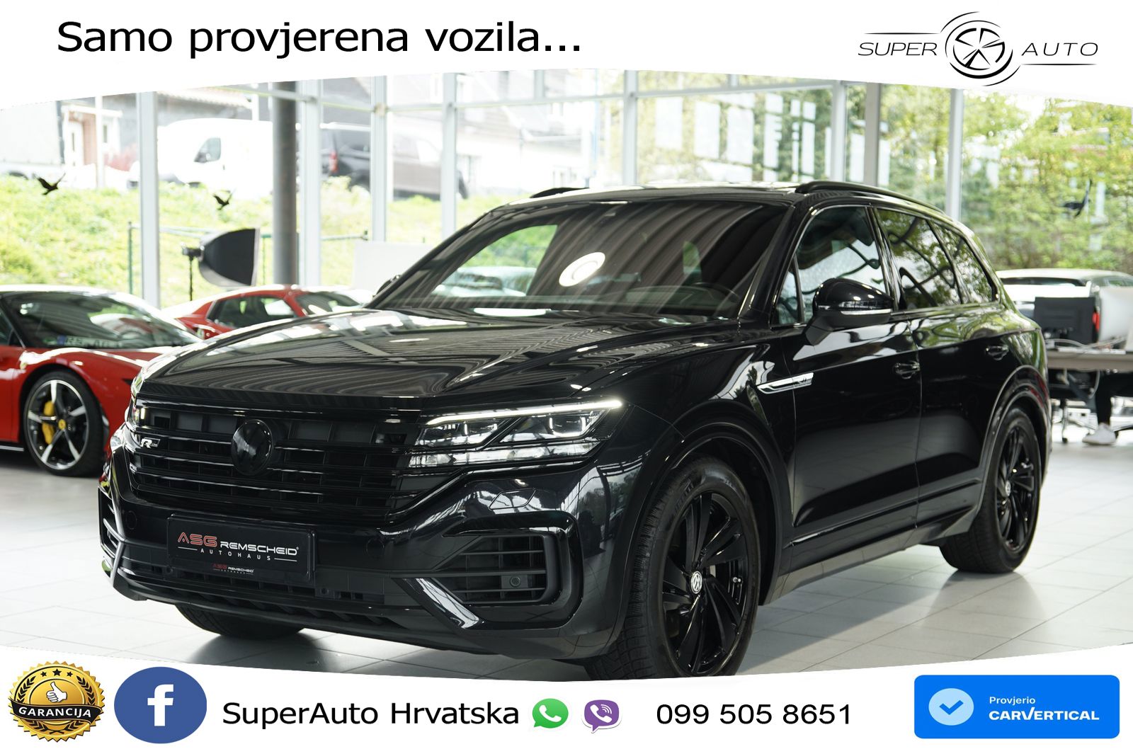 Volkswagen Touareg 3.0 V6 TDI (286 KS) 4MOTION Tiptronic R-Line LED+GR SJED+ACC