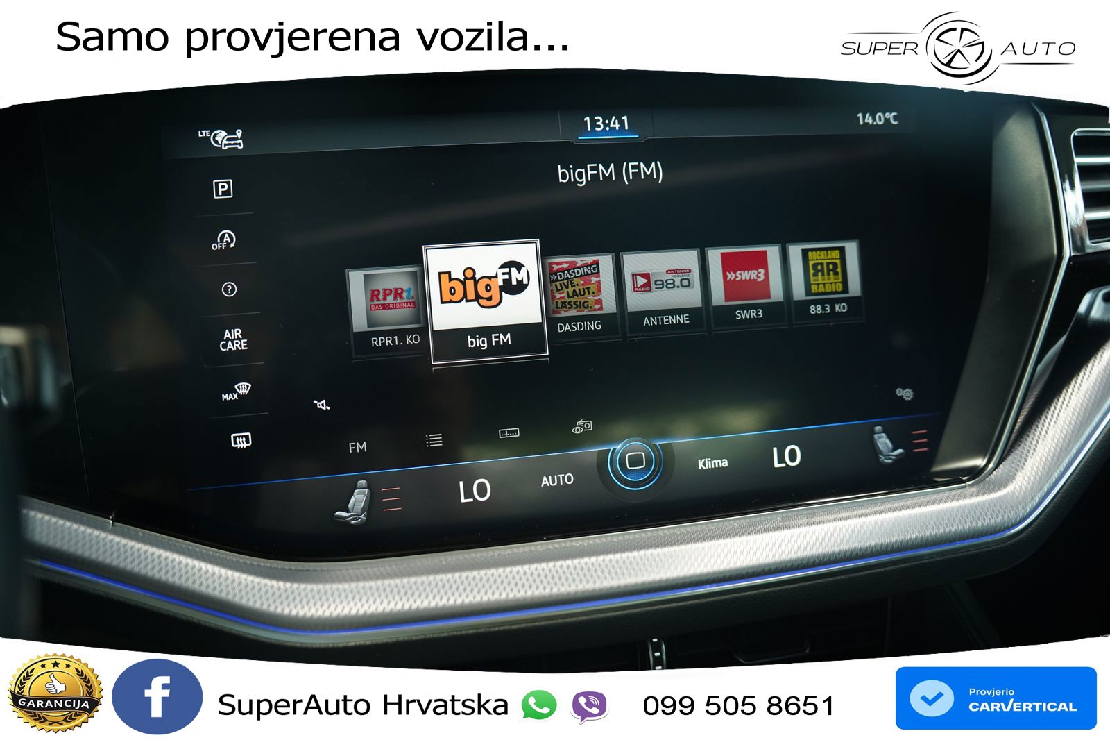 Volkswagen Touareg 3.0 V6 TDI (286 KS) 4MOTION Tiptronic R-Line LED+GR SJED+ACC