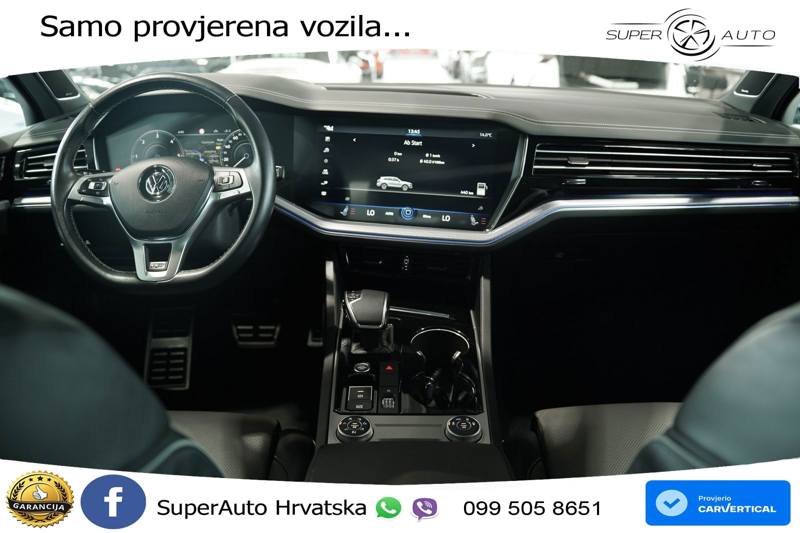 Volkswagen Touareg 3.0 V6 TDI (286 KS) 4MOTION Tiptronic R-Line LED+GR SJED+ACC