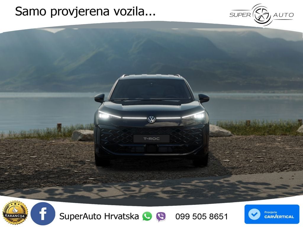 Volkswagen T-Roc 1.5 eTSI (150 KS)  DSG R-Line MATRIX+GR SJED+KAM