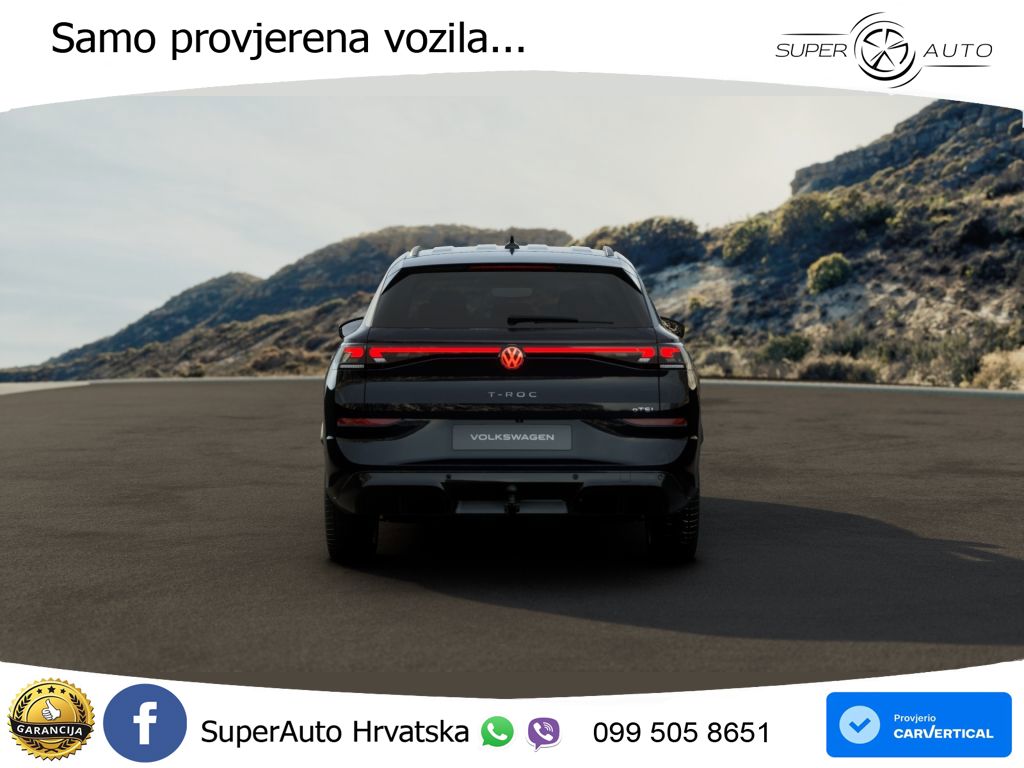 Volkswagen T-Roc 1.5 eTSI (150 KS)  DSG R-Line MATRIX+GR SJED+KAM
