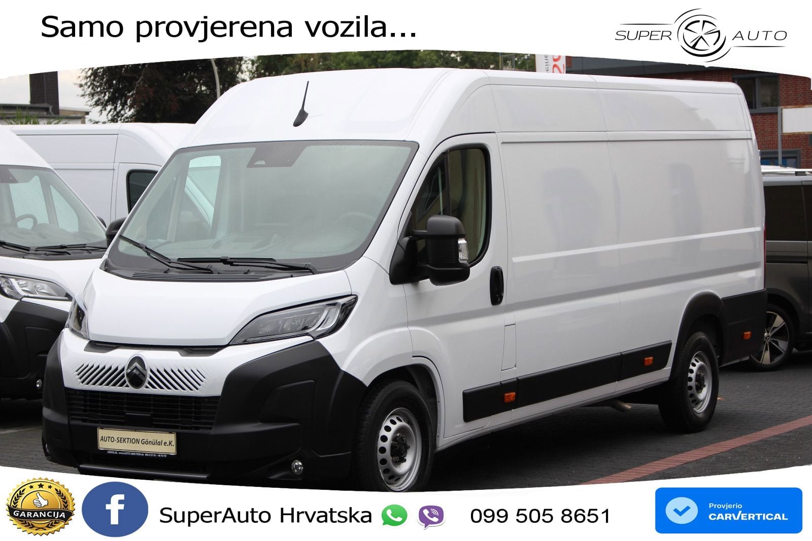 Citroën Jumper 35 L4H2 140 *ACC*LED*Klima*Navi*Holz 140 KS