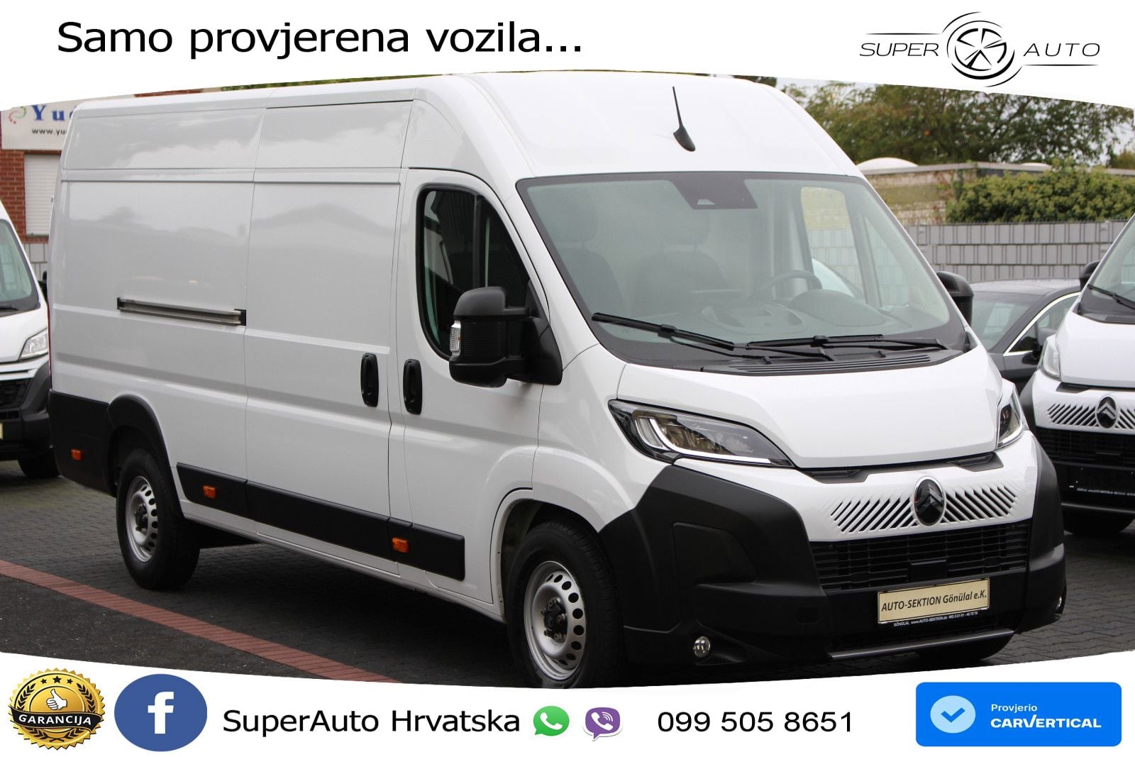Citroën Jumper 35 L4H2 140 *ACC*LED*Klima*Navi*Holz 140 KS