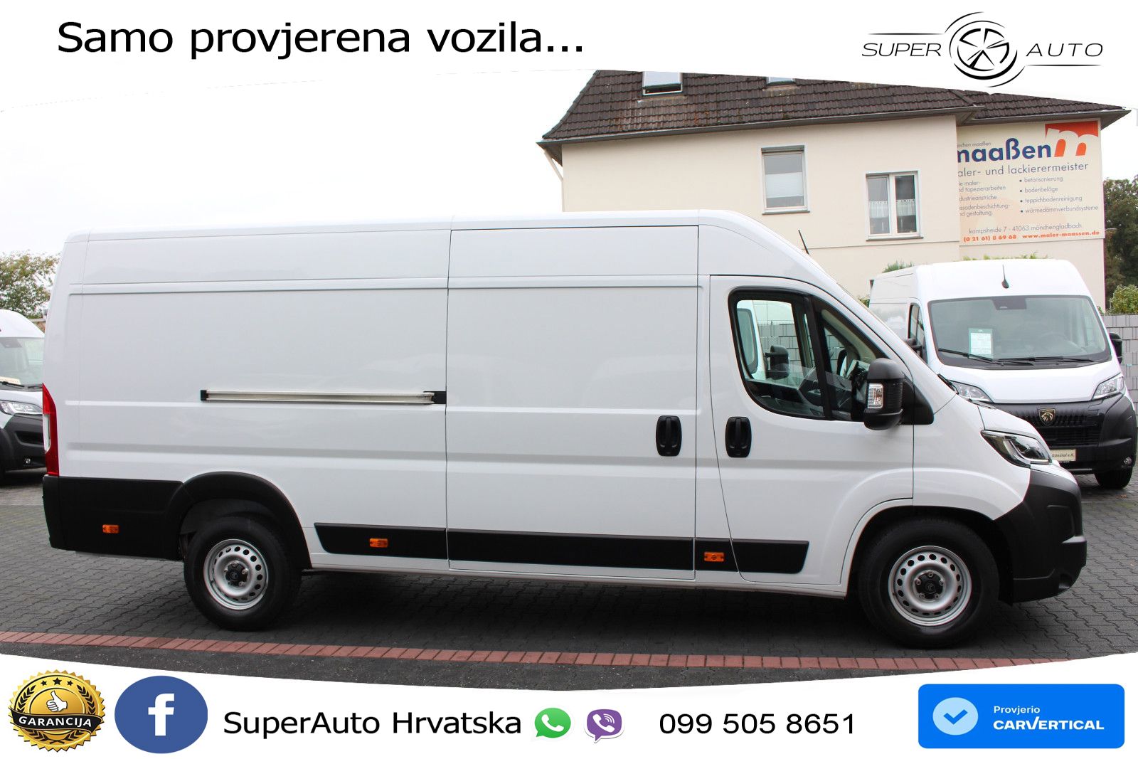 Citroën Jumper 35 L4H2 140 *ACC*LED*Klima*Navi*Holz 140 KS