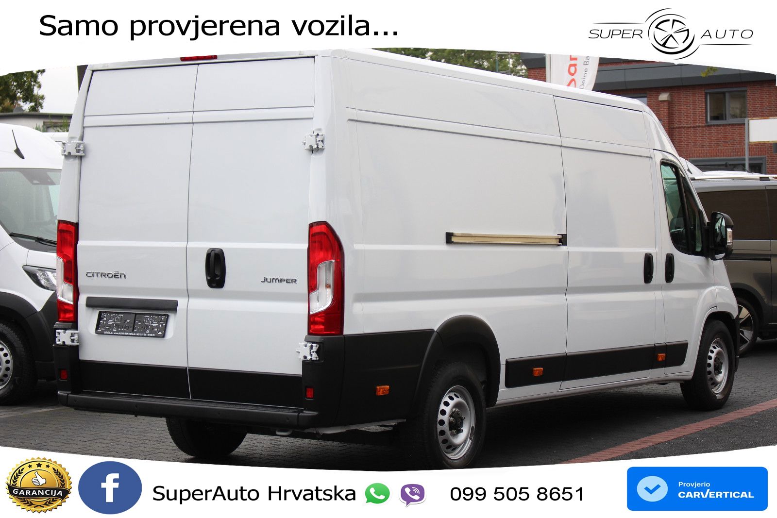 Citroën Jumper 35 L4H2 140 *ACC*LED*Klima*Navi*Holz 140 KS