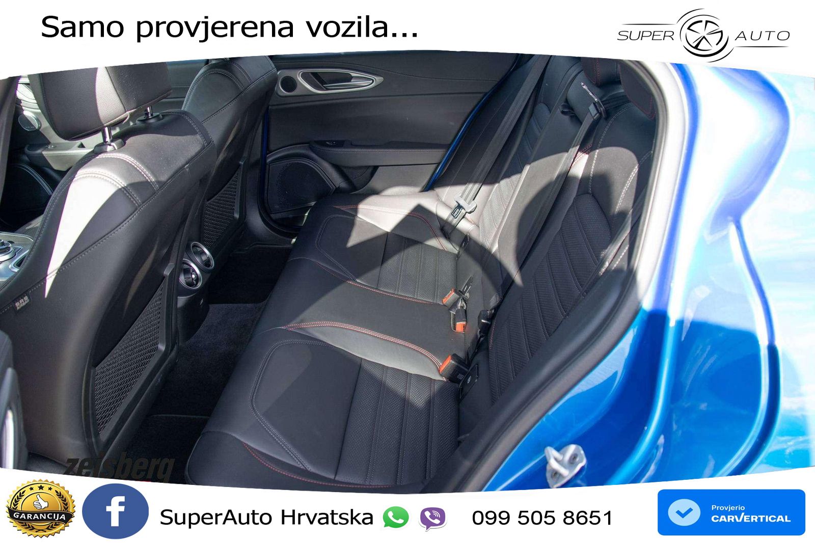Alfa Romeo Giulia 2.0 Turbo (280 KS) Q4 Automatic LED+GR SJED+ACC