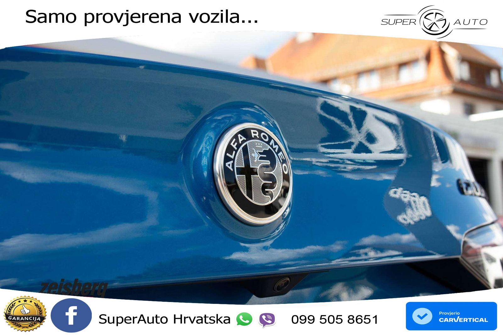 Alfa Romeo Giulia 2.0 Turbo (280 KS) Q4 Automatic LED+GR SJED+ACC