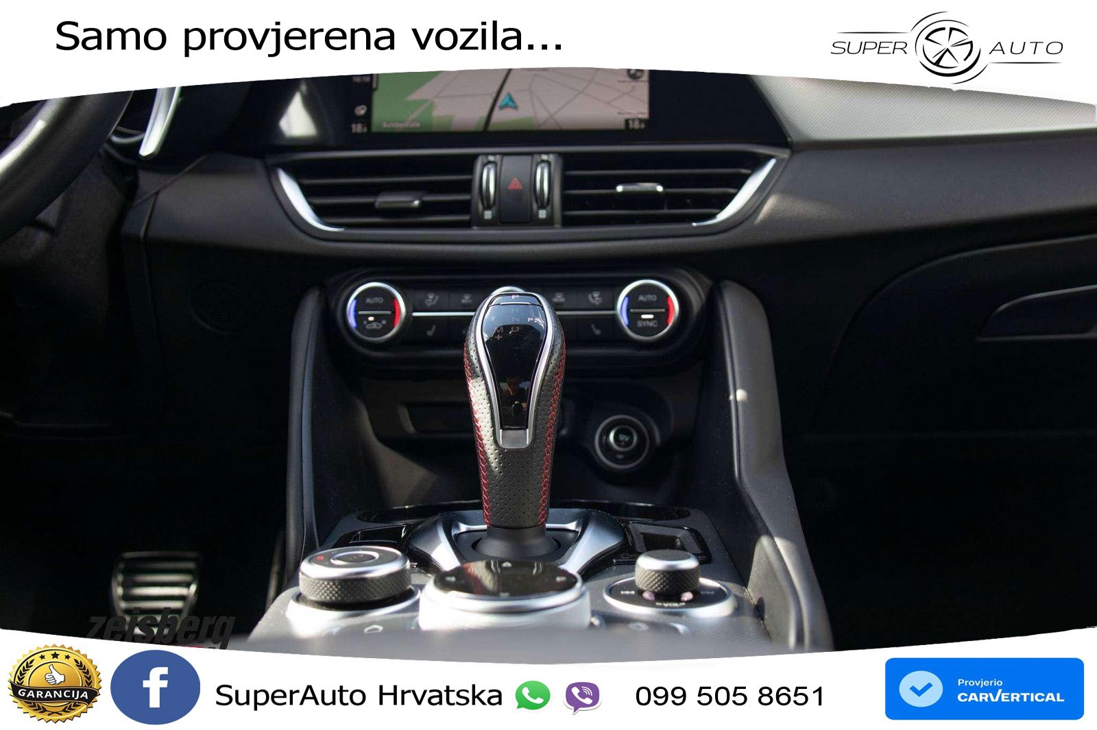 Alfa Romeo Giulia 2.0 Turbo (280 KS) Q4 Automatic LED+GR SJED+ACC