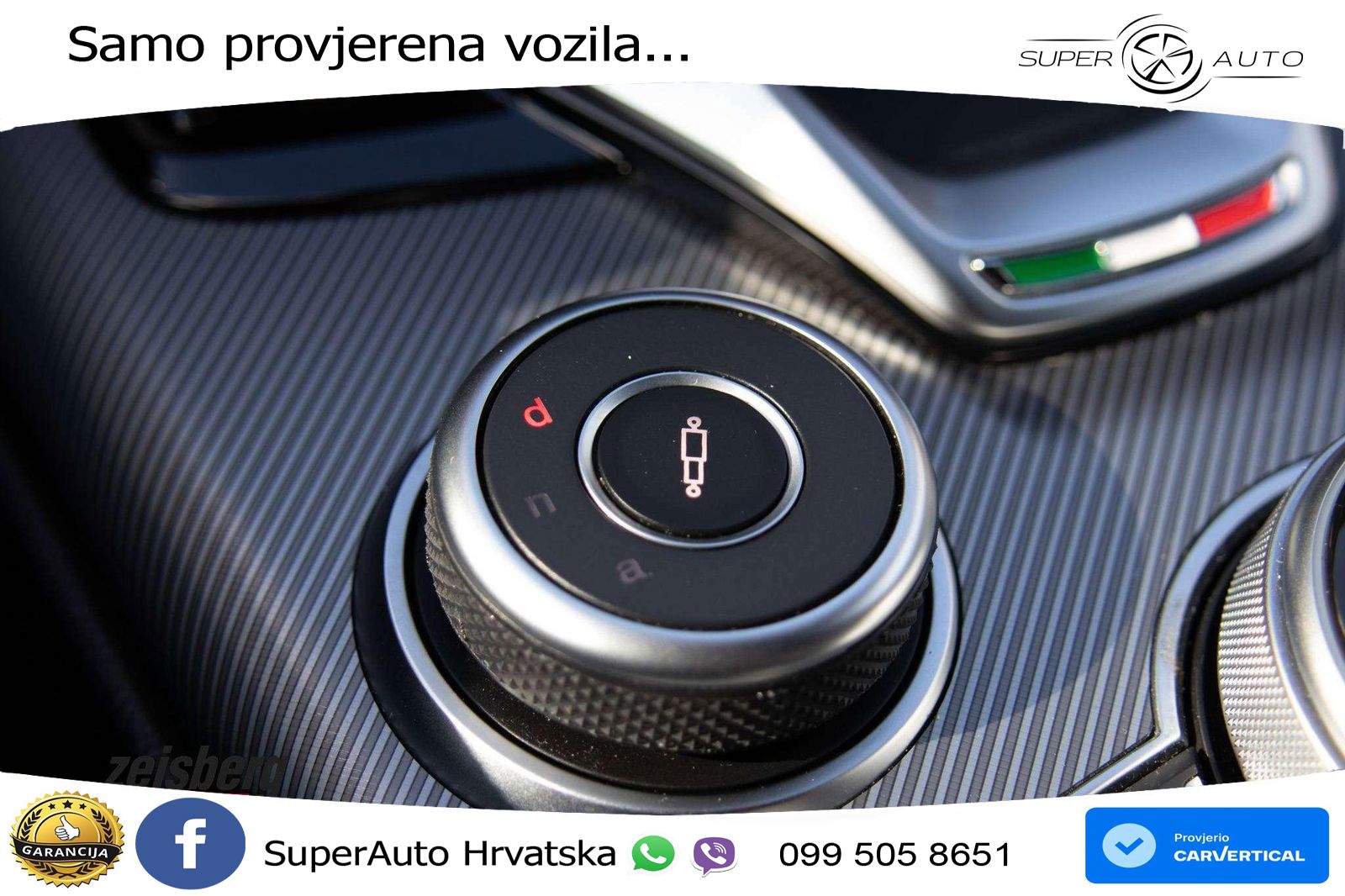 Alfa Romeo Giulia 2.0 Turbo (280 KS) Q4 Automatic LED+GR SJED+ACC