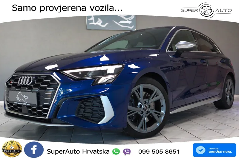 Audi S3 2.0 TFSI (310 KS) quattro S tronic LED+GR SJED+ACC