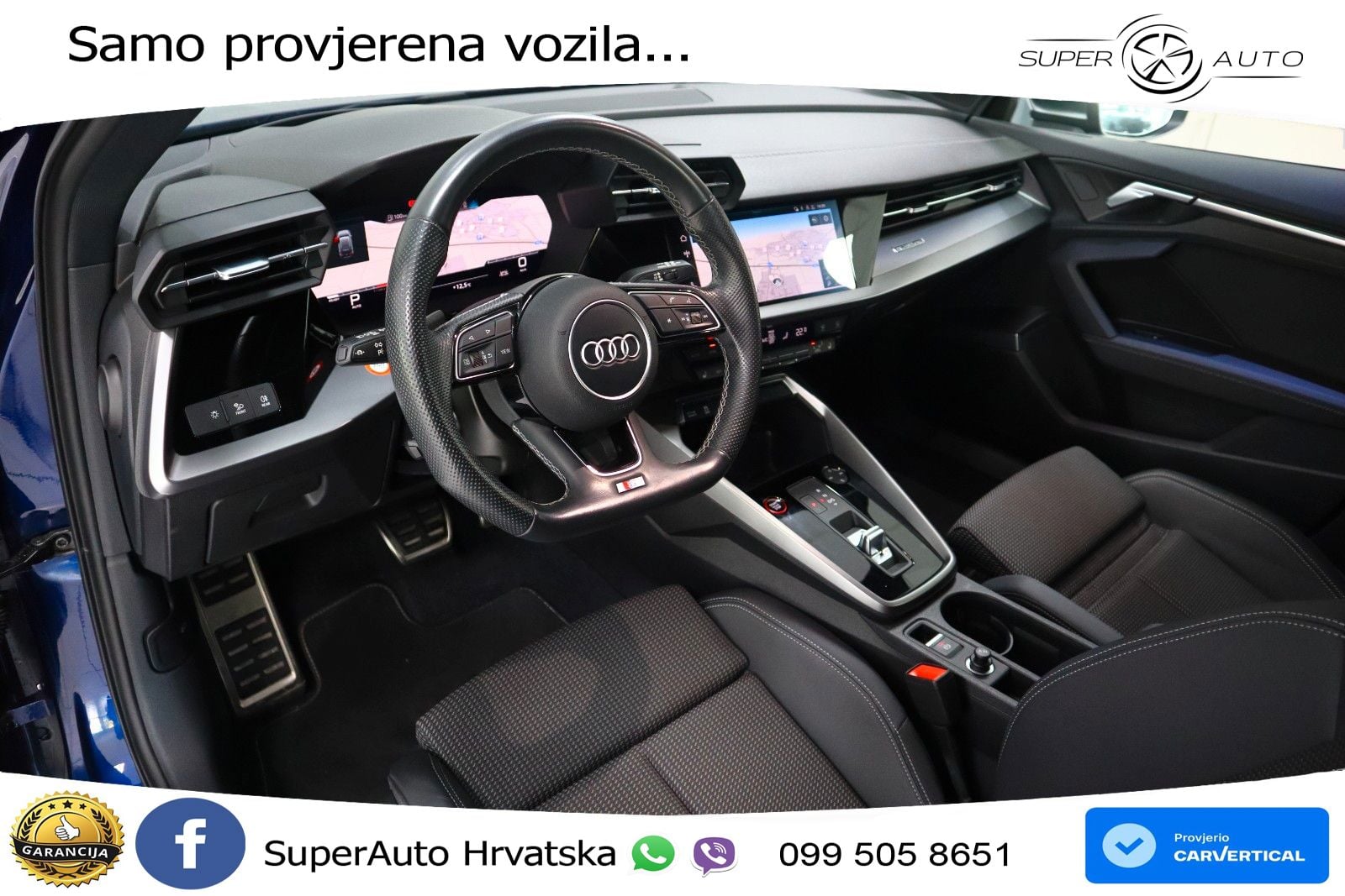 Audi S3 2.0 TFSI (310 KS) quattro S tronic LED+GR SJED+ACC