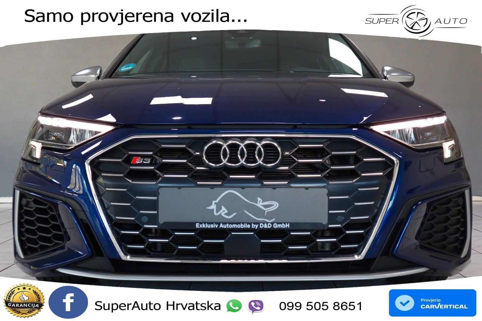 Audi S3 2.0 TFSI (310 KS) quattro S tronic LED+GR SJED+ACC
