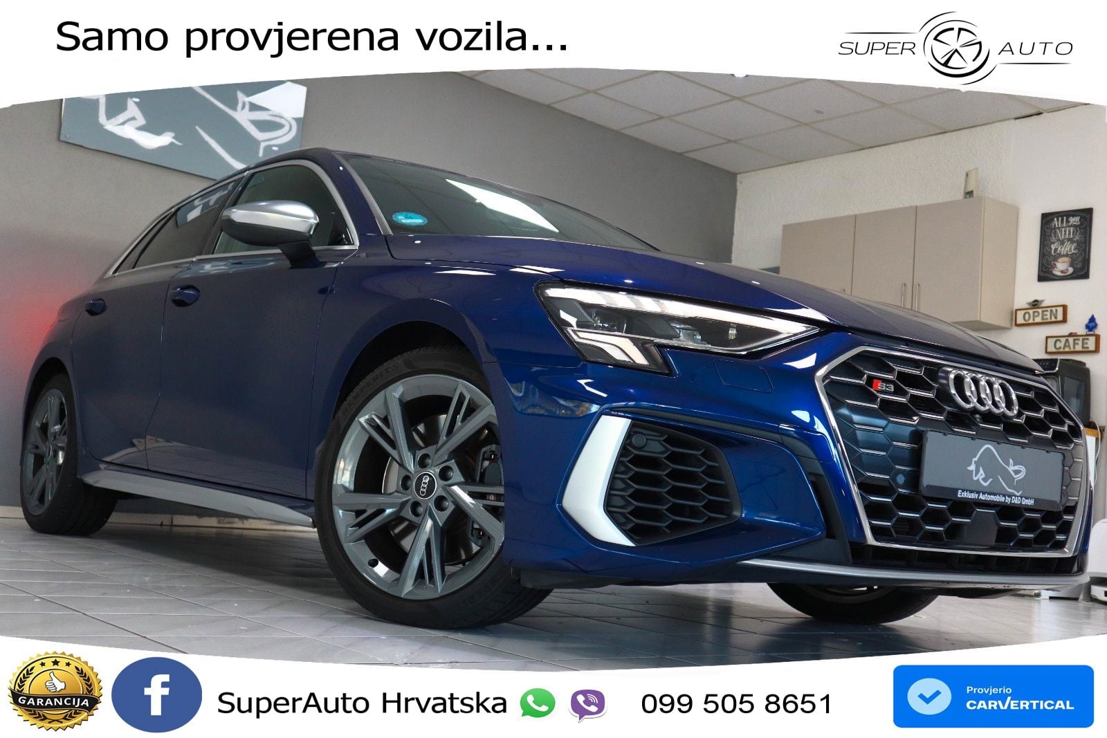 Audi S3 2.0 TFSI (310 KS) quattro S tronic LED+GR SJED+ACC