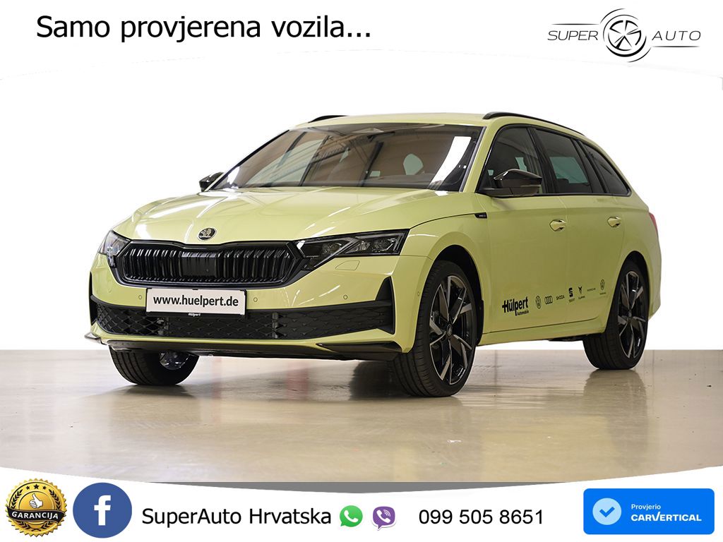 Škoda Octavia Combi 1.5 TSI (150 KS) DSG SportLine LED+GR SJED+ACC