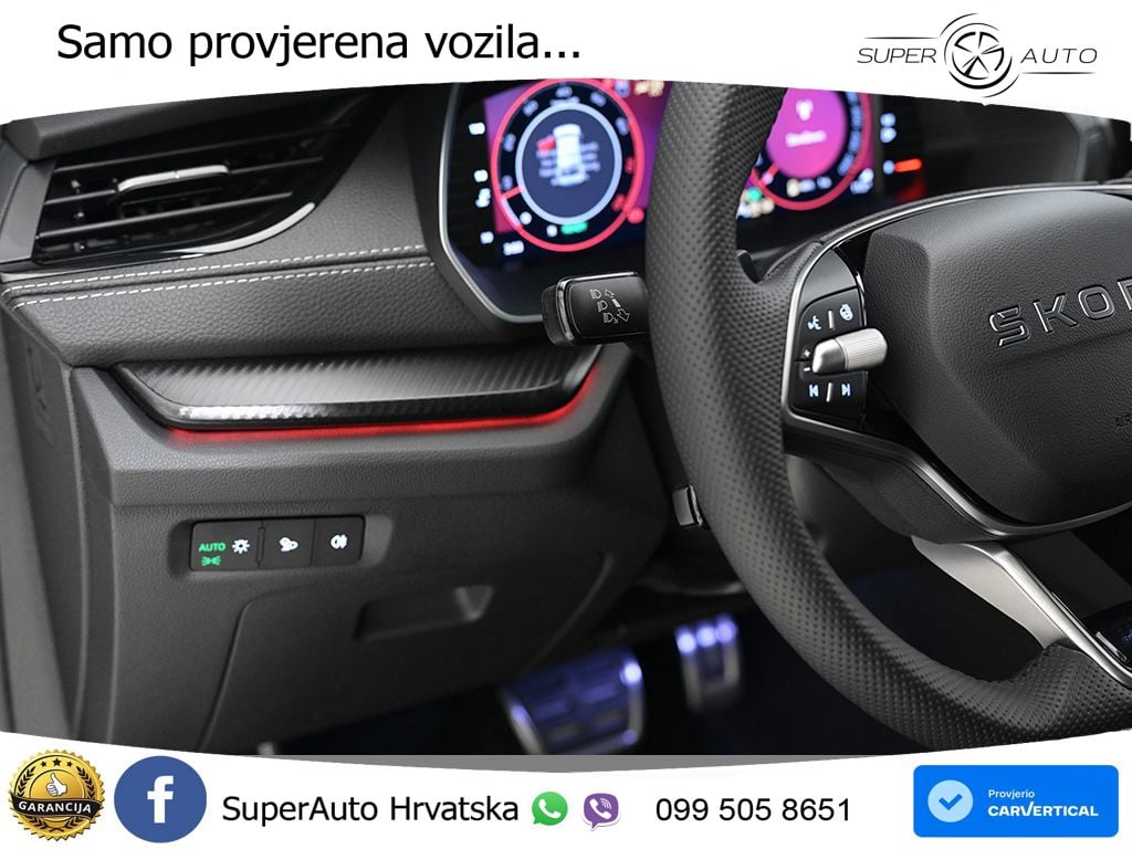 Škoda Octavia Combi 1.5 TSI (150 KS) DSG SportLine LED+GR SJED+ACC