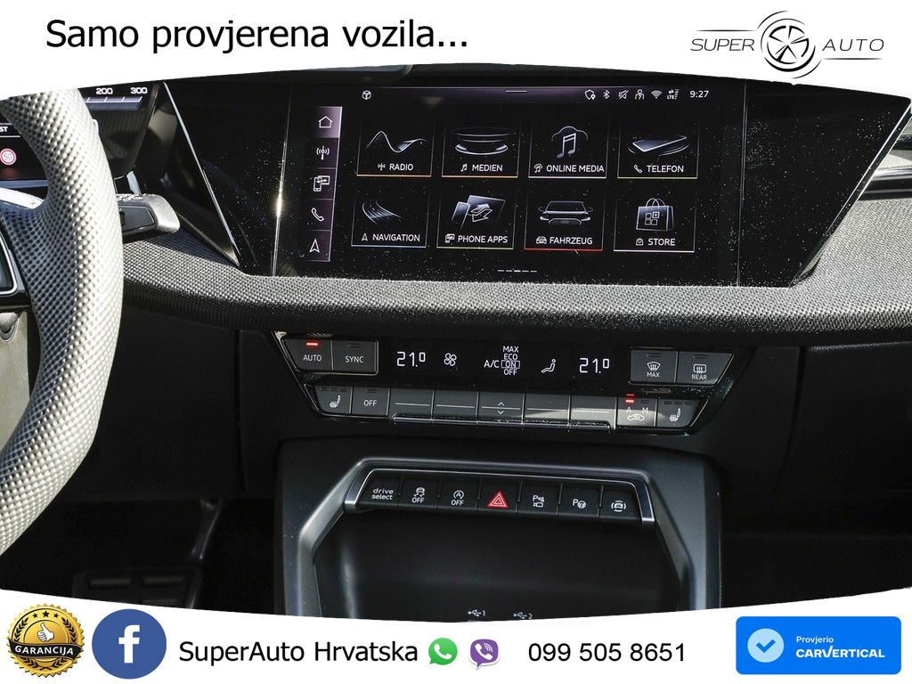 Audi S3 2.0 TFSI (333 KS) quattro S tronic LED+GR SJED+ACC