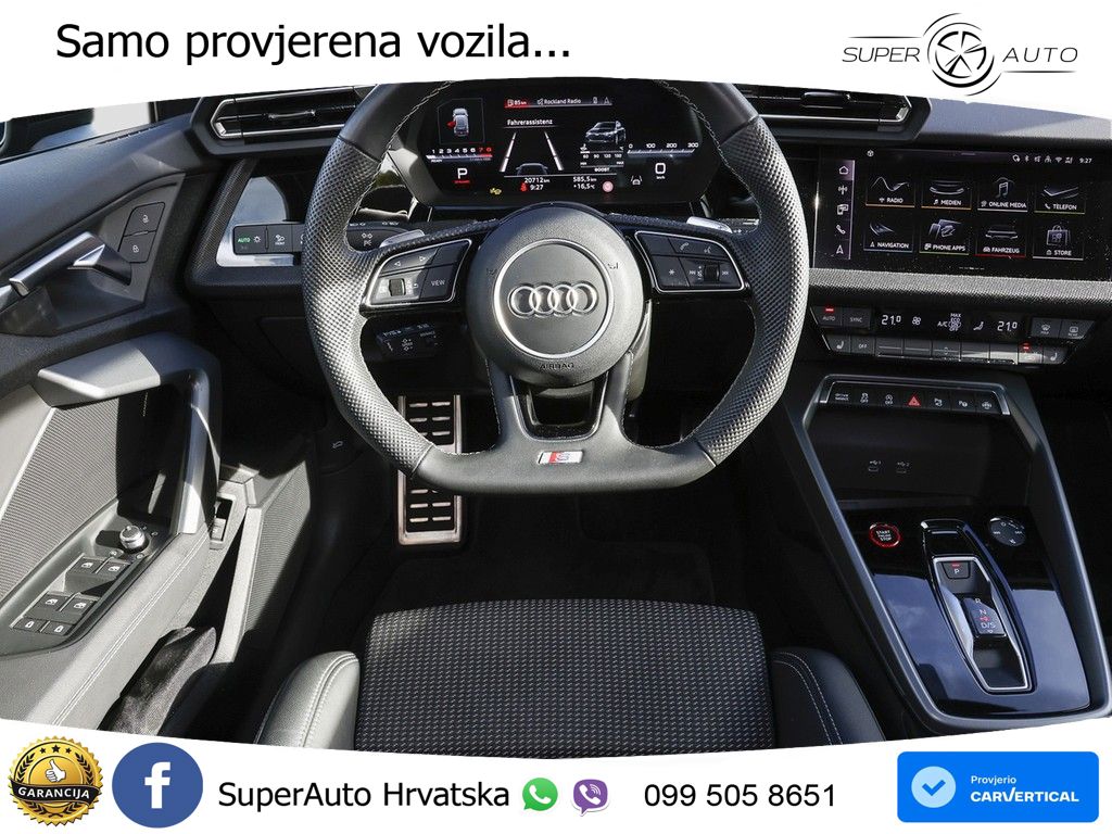 Audi S3 2.0 TFSI (333 KS) quattro S tronic LED+GR SJED+ACC