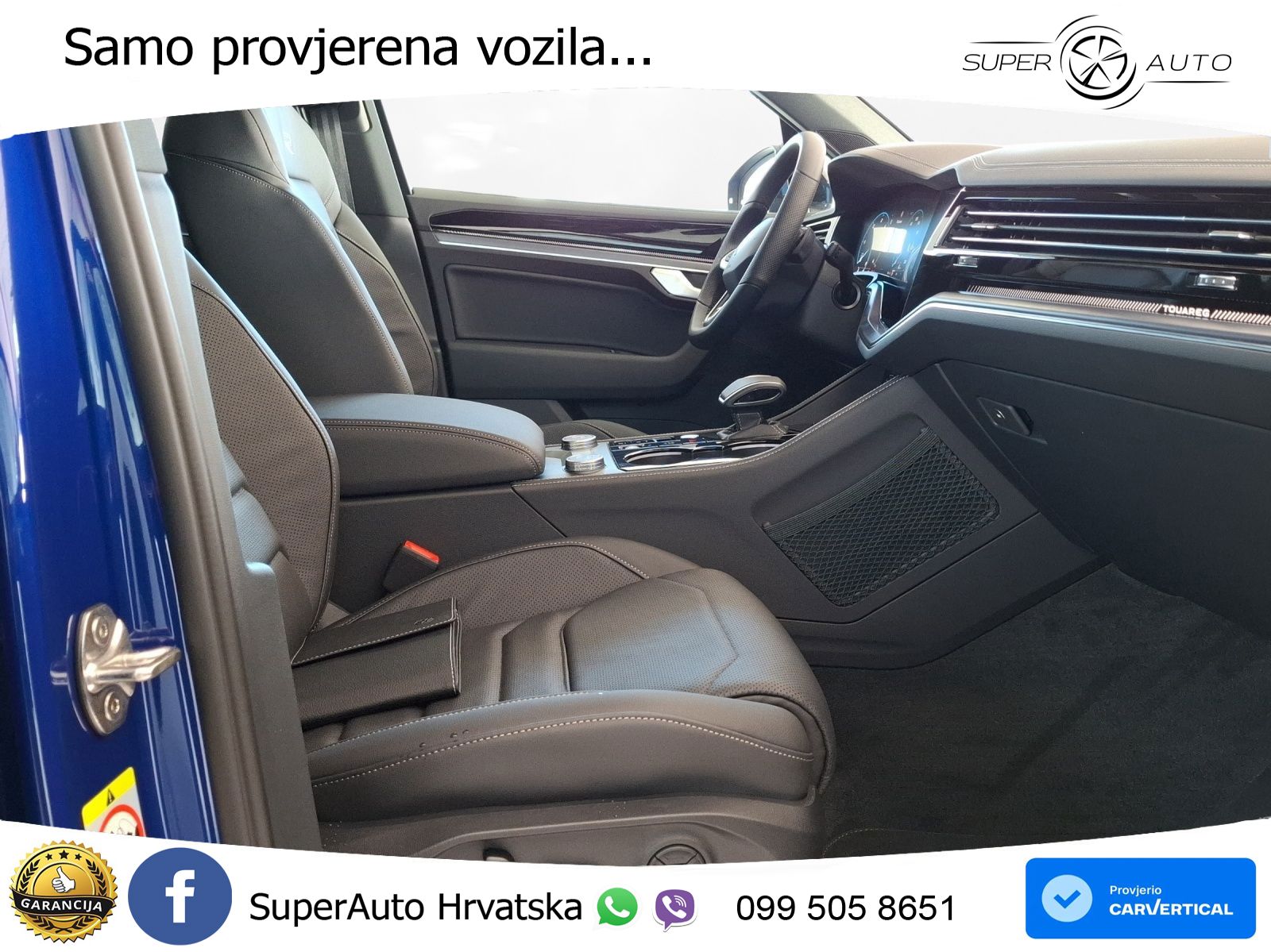 Volkswagen Touareg 3.0 V6 TDI (286 KS) 4MOTION Tiptronic ZRAČNI+ACC+4xGR SJED+KAM