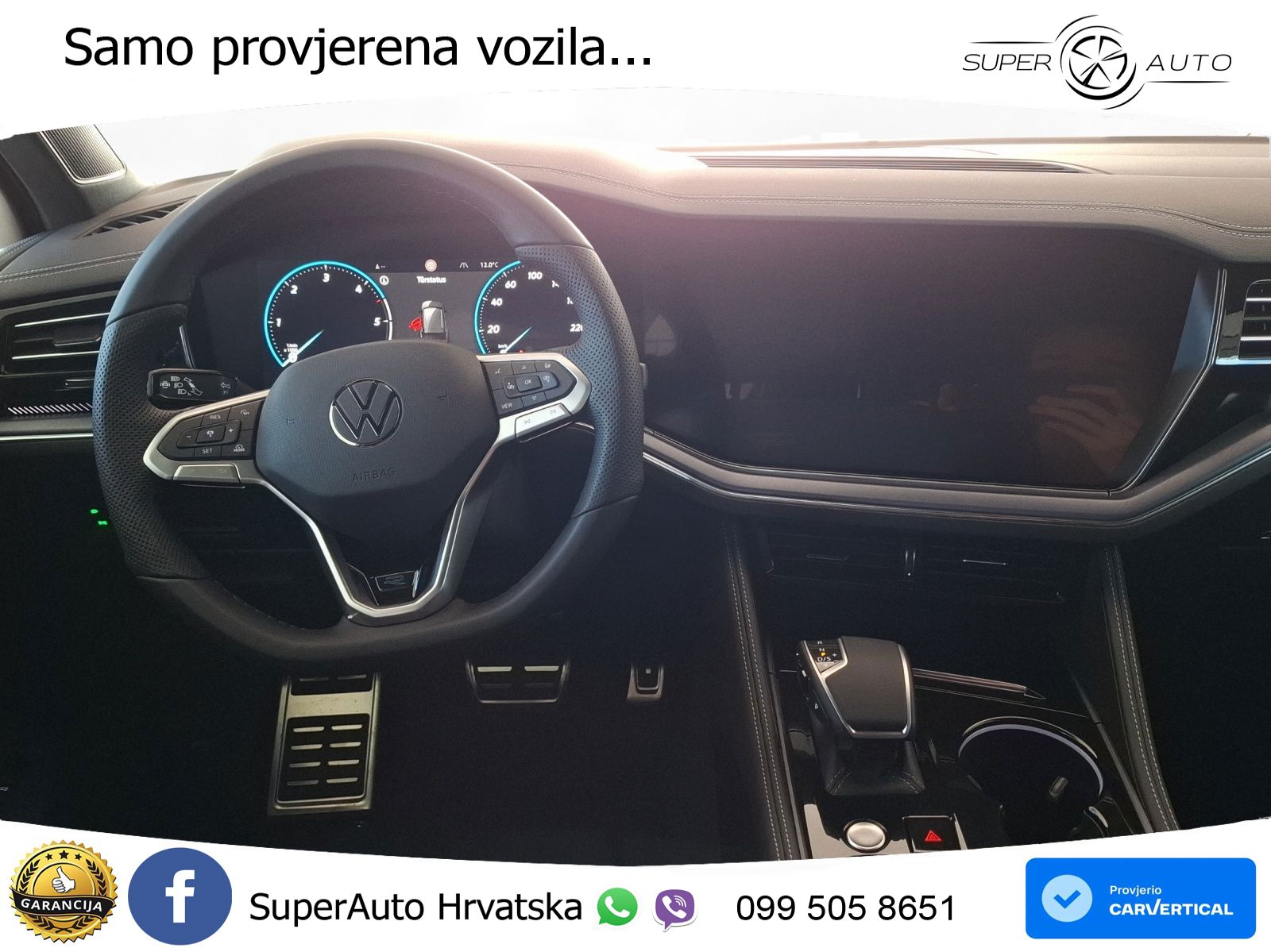 Volkswagen Touareg 3.0 V6 TDI (286 KS) 4MOTION Tiptronic ZRAČNI+ACC+4xGR SJED+KAM