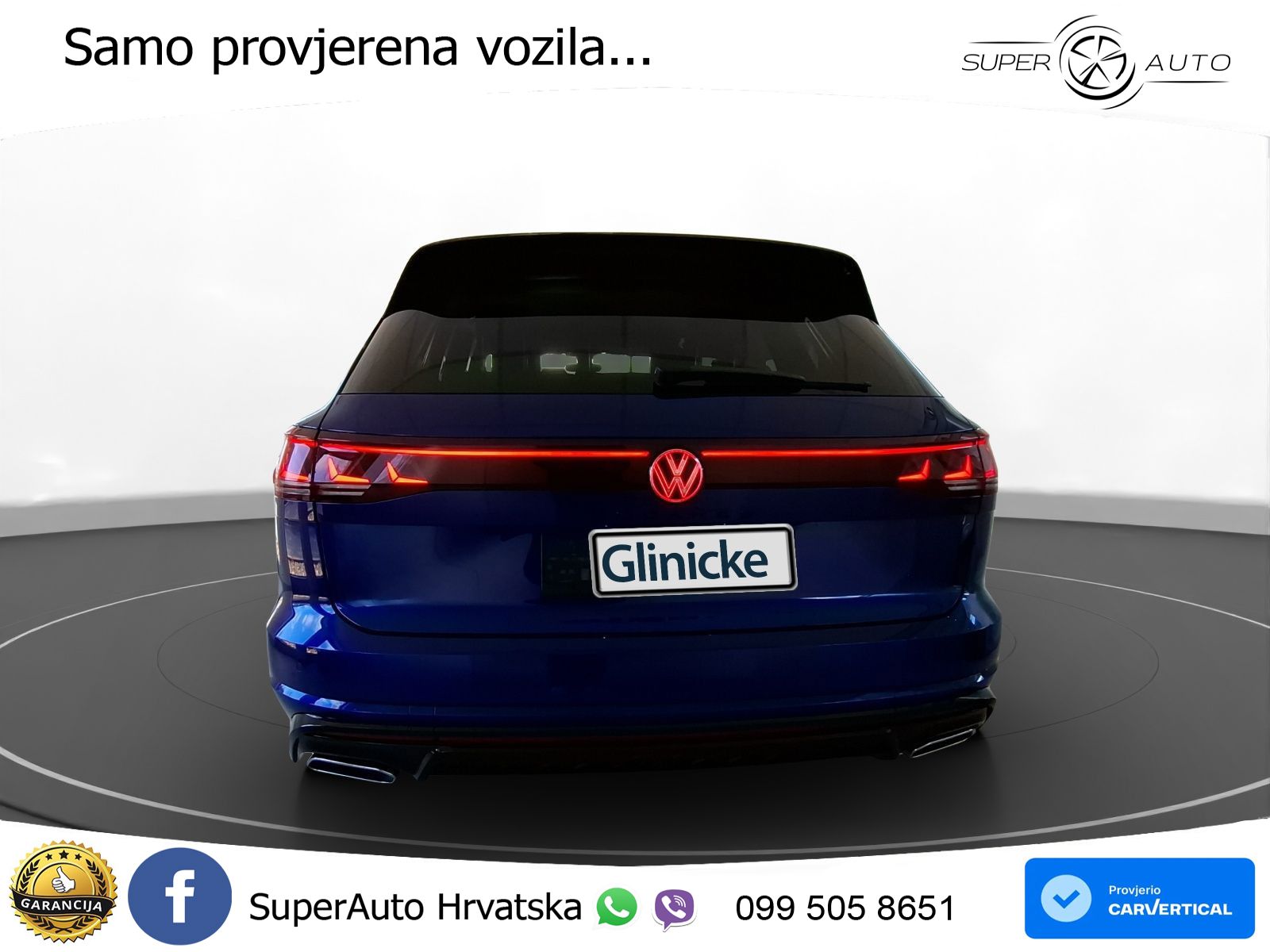 Volkswagen Touareg 3.0 V6 TDI (286 KS) 4MOTION Tiptronic ZRAČNI+ACC+4xGR SJED+KAM