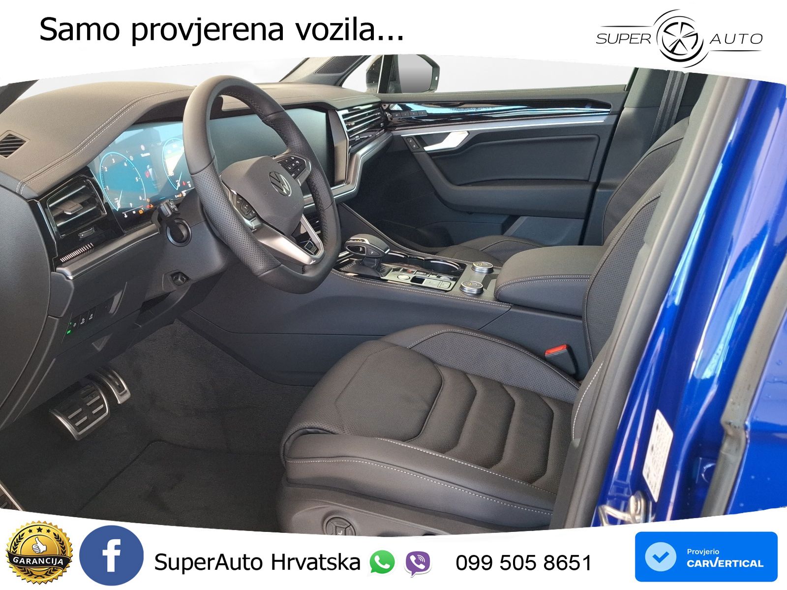 Volkswagen Touareg 3.0 V6 TDI (286 KS) 4MOTION Tiptronic ZRAČNI+ACC+4xGR SJED+KAM
