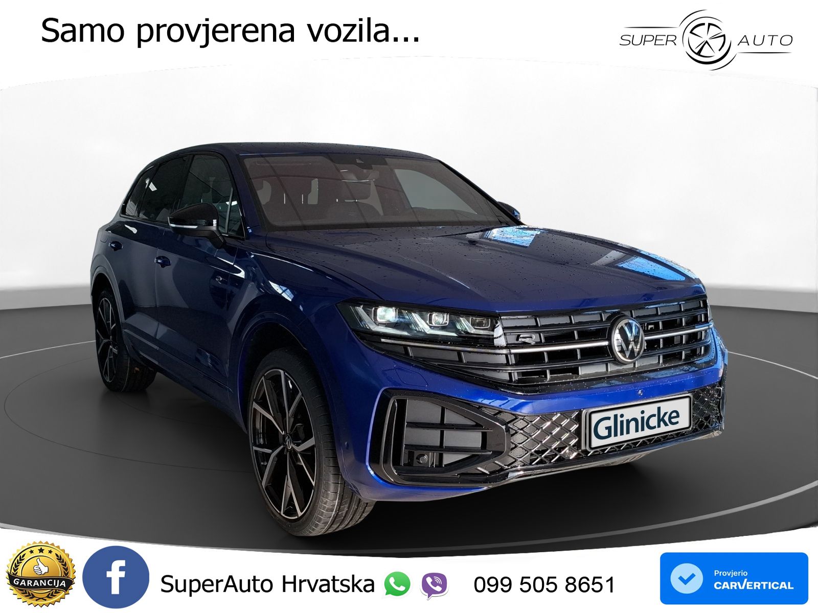 Volkswagen Touareg 3.0 V6 TDI (286 KS) 4MOTION Tiptronic ZRAČNI+ACC+4xGR SJED+KAM