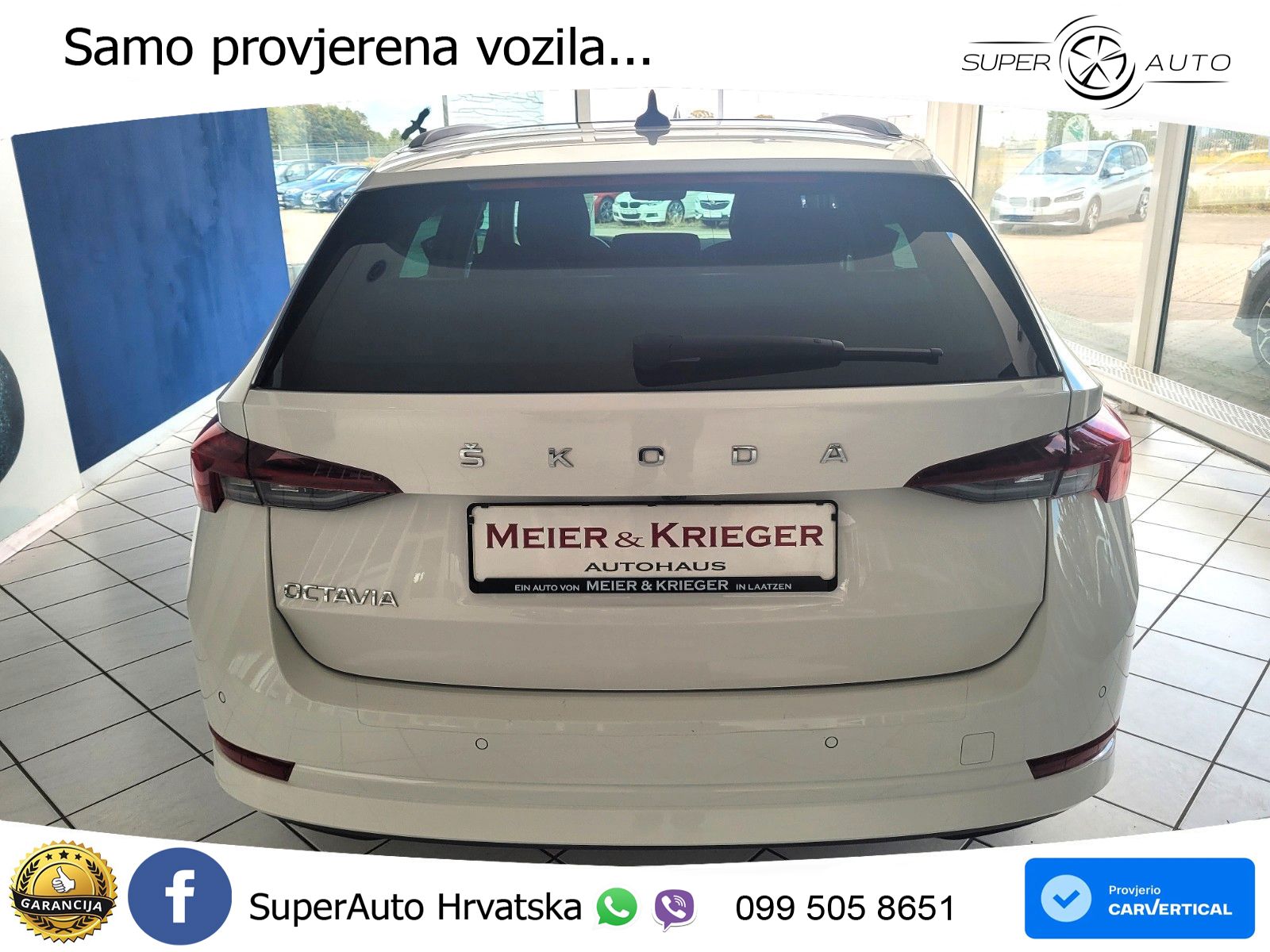 Škoda Octavia Combi 2.0 TDI (150 KS) DSG LED+GR SJED+ACC