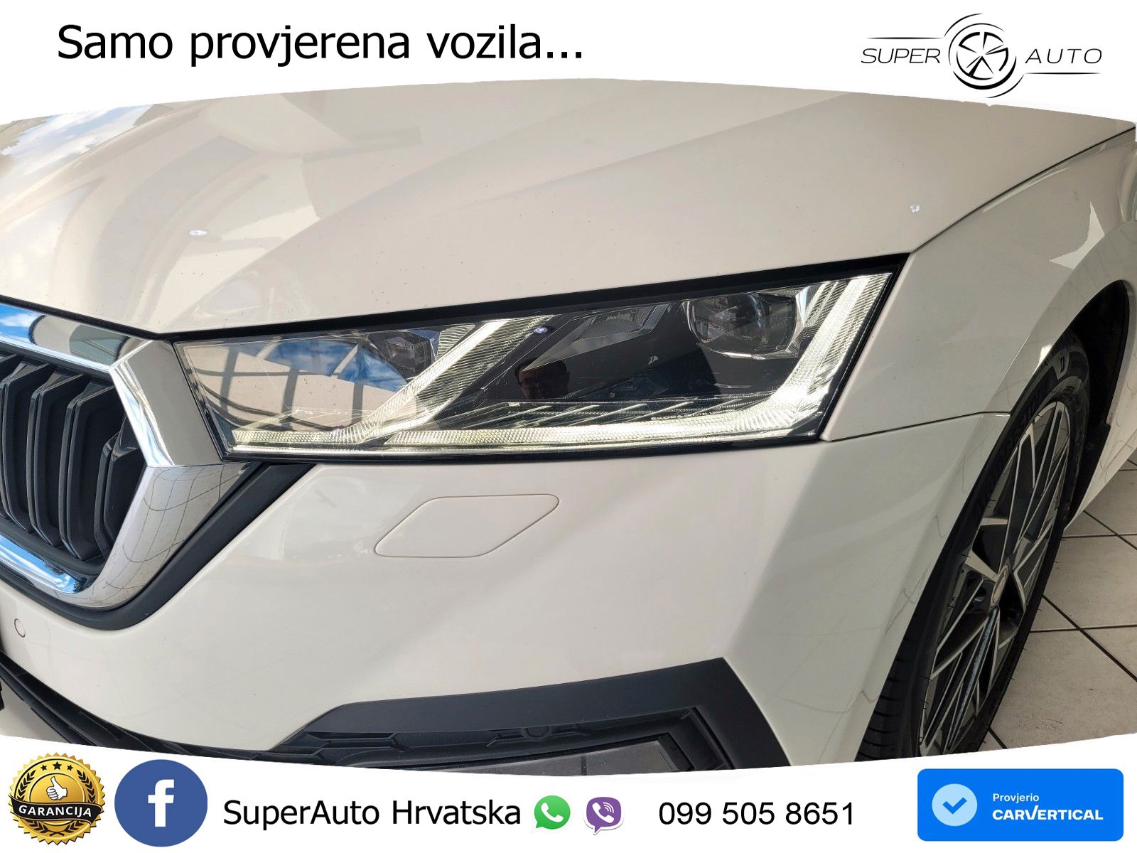 Škoda Octavia Combi 2.0 TDI (150 KS) DSG LED+GR SJED+ACC