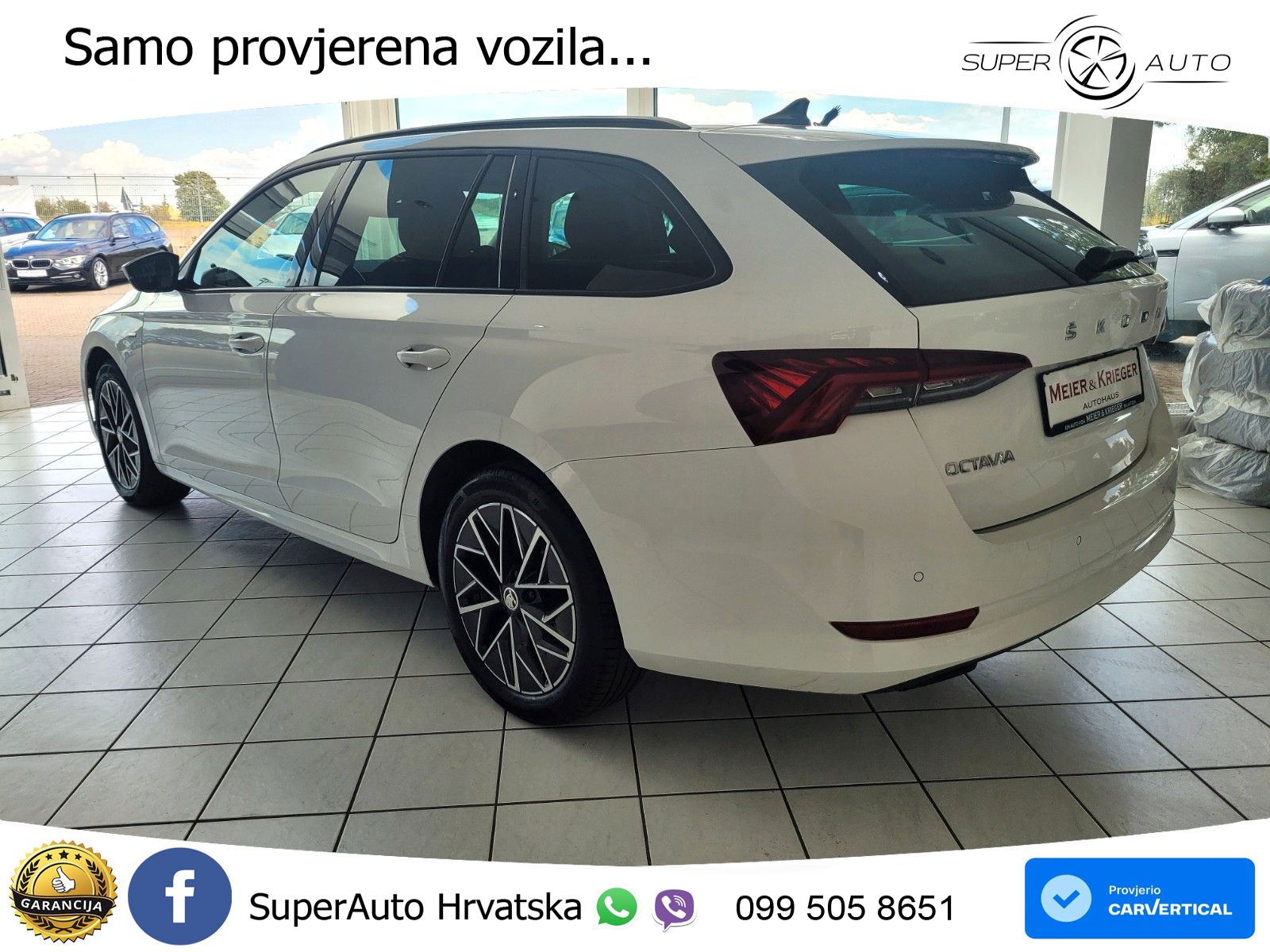Škoda Octavia Combi 2.0 TDI (150 KS) DSG LED+GR SJED+ACC