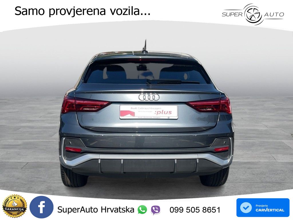 Audi Q3 II Sportback 35 TFSI (150 KS) S tronic S line LED+GR SJED+ACC