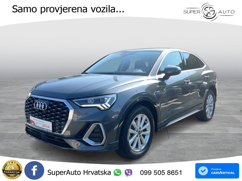 Audi Q3 II Sportback 35 TFSI (150 KS) S tronic S line LED+GR SJED+ACC