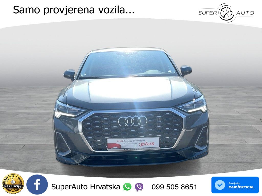 Audi Q3 II Sportback 35 TFSI (150 KS) S tronic S line LED+GR SJED+ACC