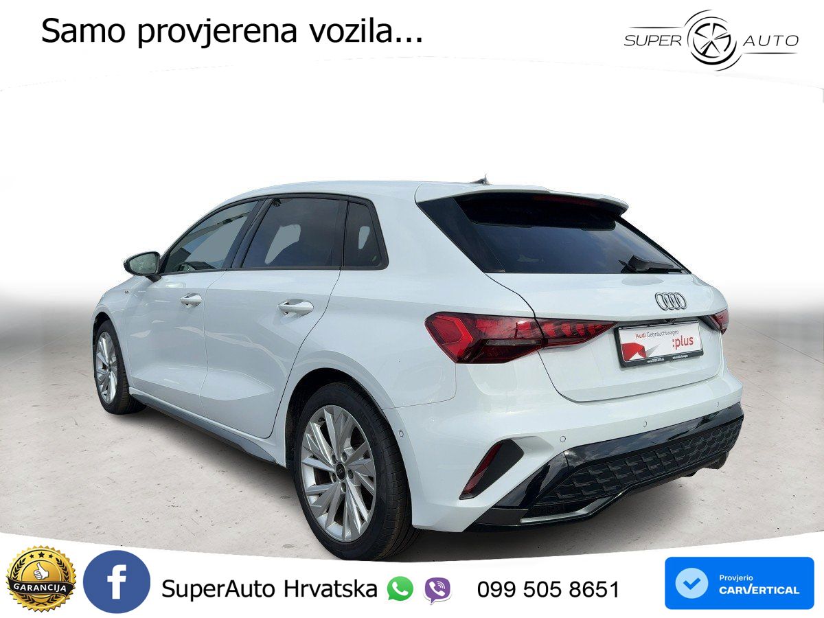 Audi A3 35 TFSI (150 KS) S tronic S line LED+GR SJED+ACC