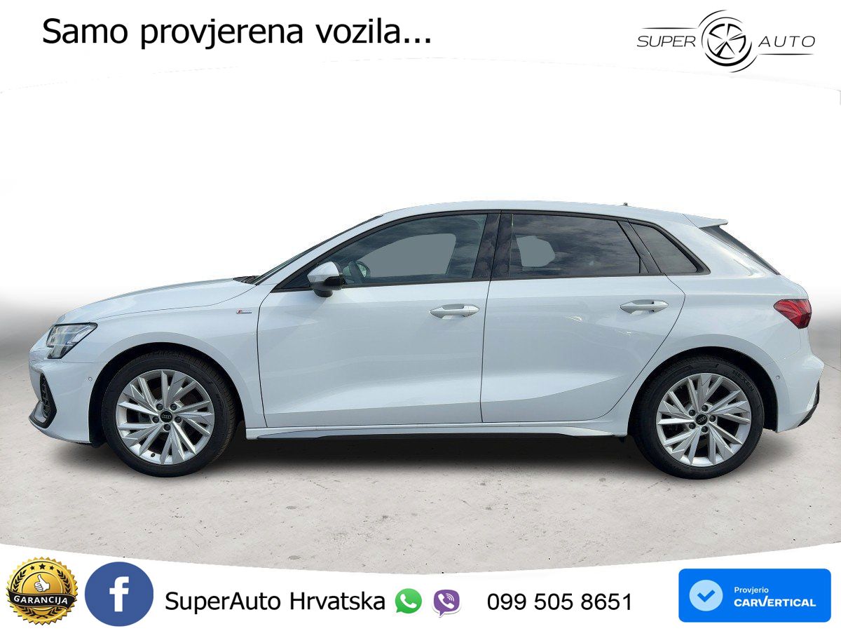 Audi A3 35 TFSI (150 KS) S tronic S line LED+GR SJED+ACC