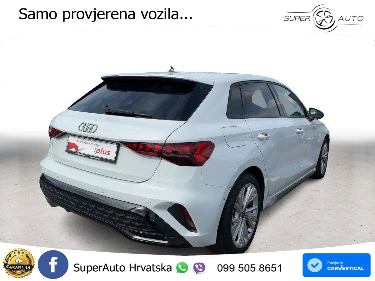 Audi A3 35 TFSI (150 KS) S tronic S line LED+GR SJED+ACC