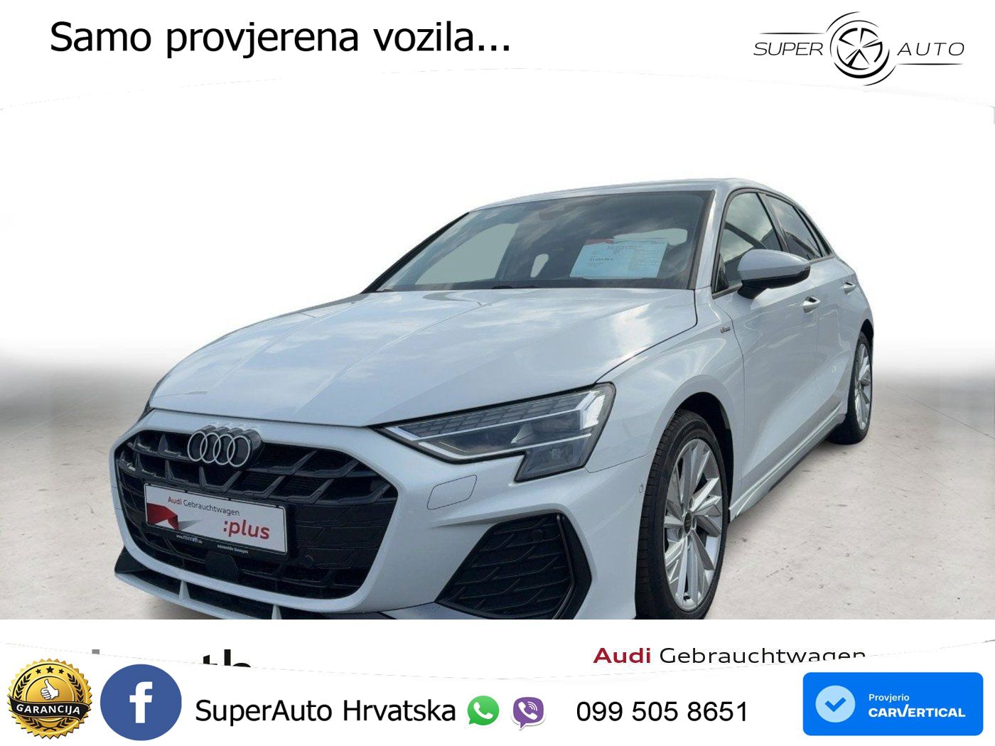 Audi A3 35 TFSI (150 KS) S tronic S line LED+GR SJED+ACC