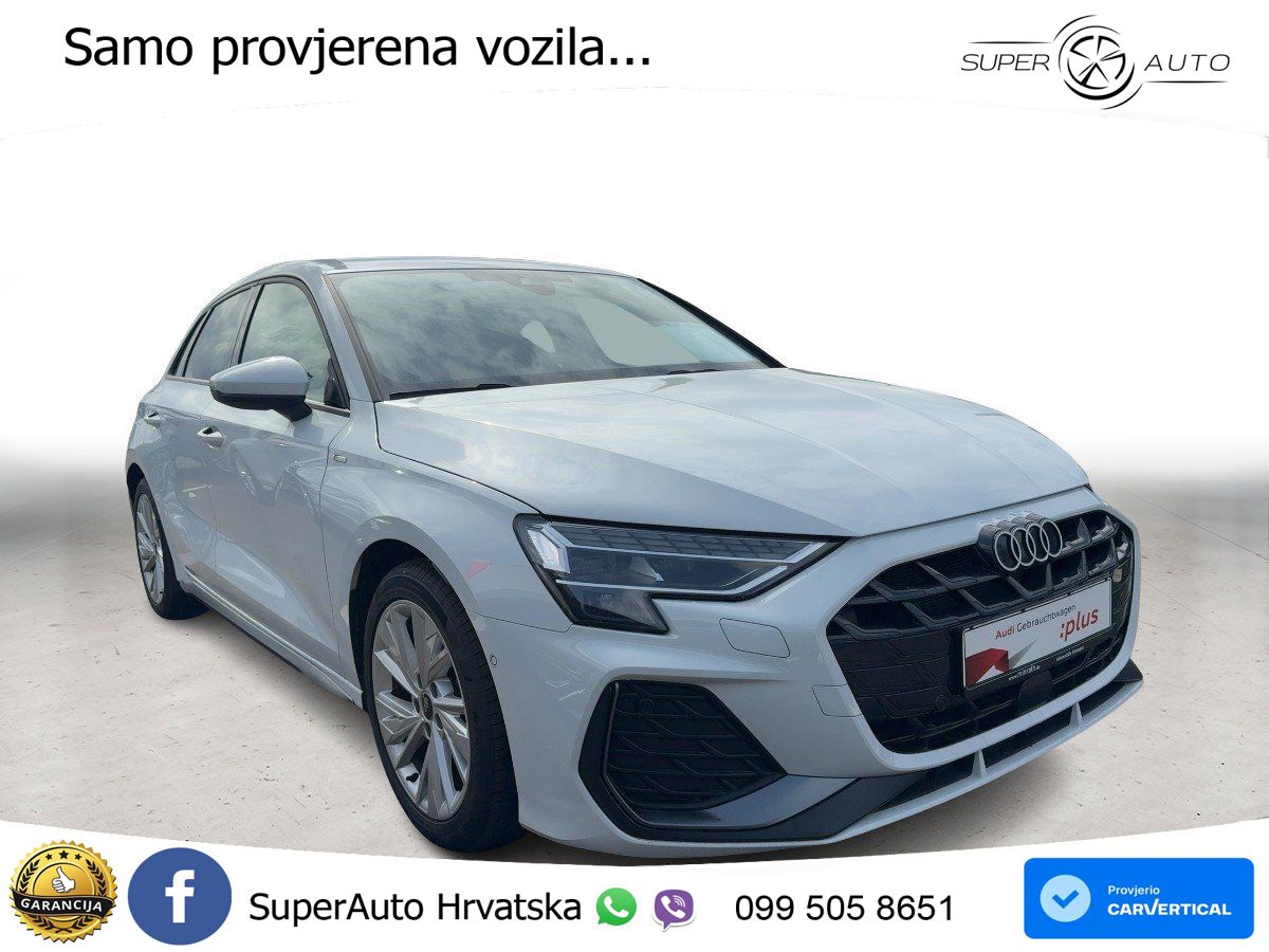Audi A3 35 TFSI (150 KS) S tronic S line LED+GR SJED+ACC