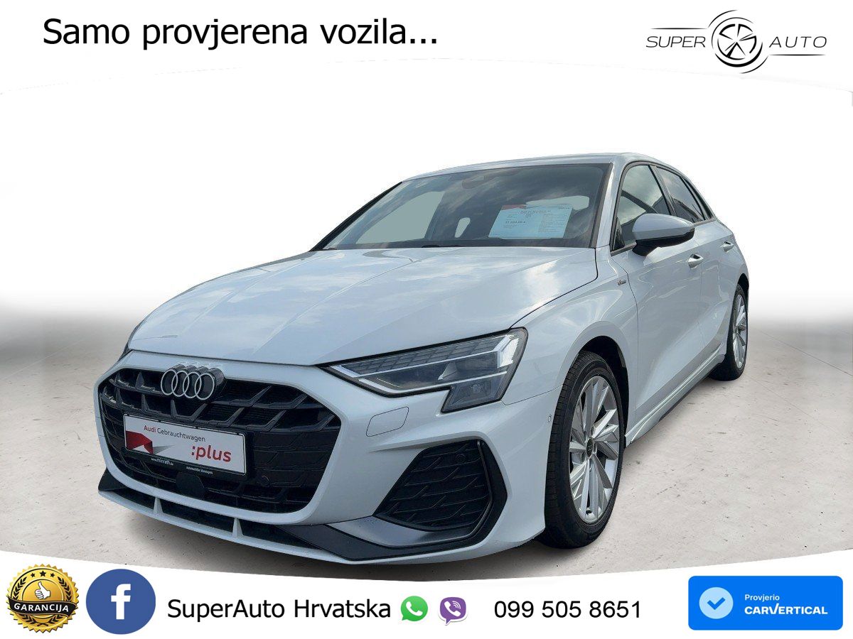 Audi A3 35 TFSI (150 KS) S tronic S line LED+GR SJED+ACC